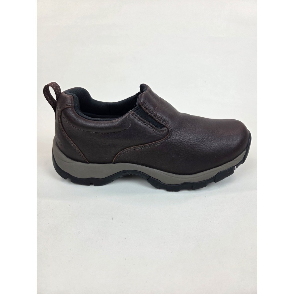 L.L. Bean Tek 2.5 Shining Shoes Womens Sz 8 M Brown Leather Vibram Waterproof - Picture 2 of 8